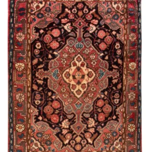 Tapete Persa - Nomadic - 92 x 62 cm - azul escuro