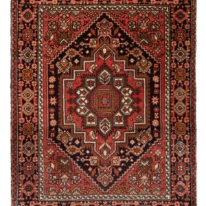 Tapete Persa - Nomadic - 90 x 60 cm - vermelho