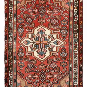 Tapete Persa - Nomadic - 95 x 65 cm - vermelho
