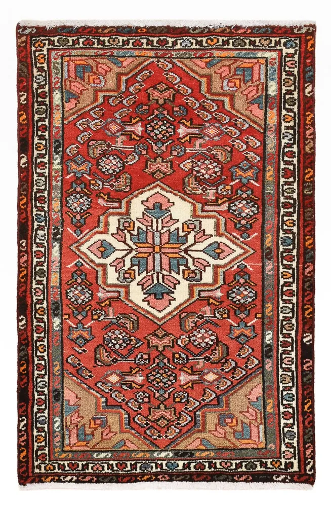 Tapete Persa - Nomadic - 95 x 65 cm - vermelho