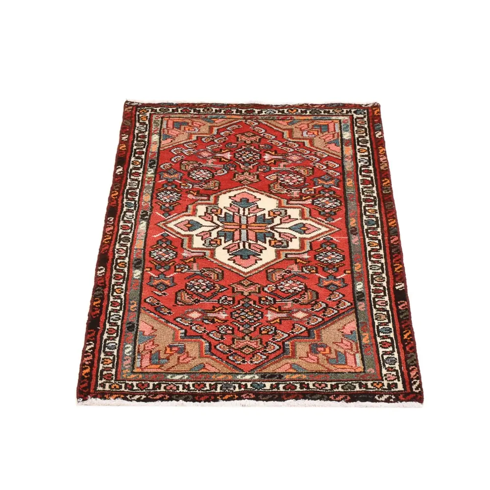 Tapete Persa - Nomadic - 95 x 65 cm - vermelho