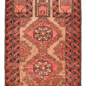 Tapete Persa - Nomadic - 70 x 49 cm - vermelho