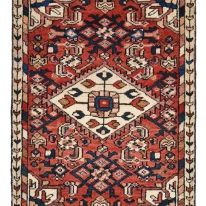 Tapete Persa - Nomadic - 75 x 56 cm - vermelho