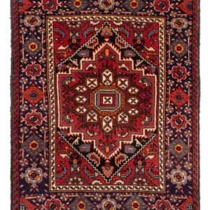 Tapete Persa - Nomadic - 60 x 40 cm - vermelho
