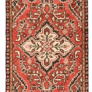 Tapete Persa - Nomadic - 93 x 60 cm - vermelho