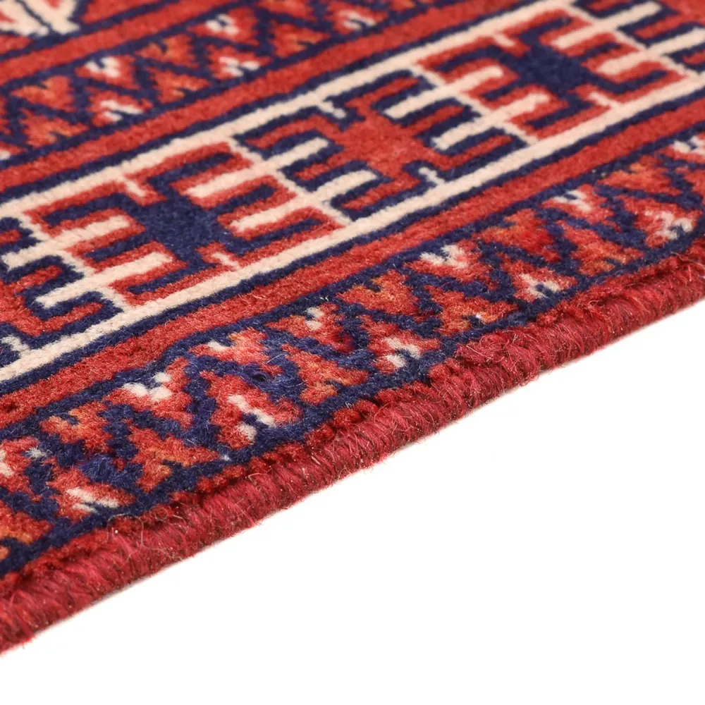 Tapete Persa - Nomadic - 92 x 70 cm - vermelho escuro