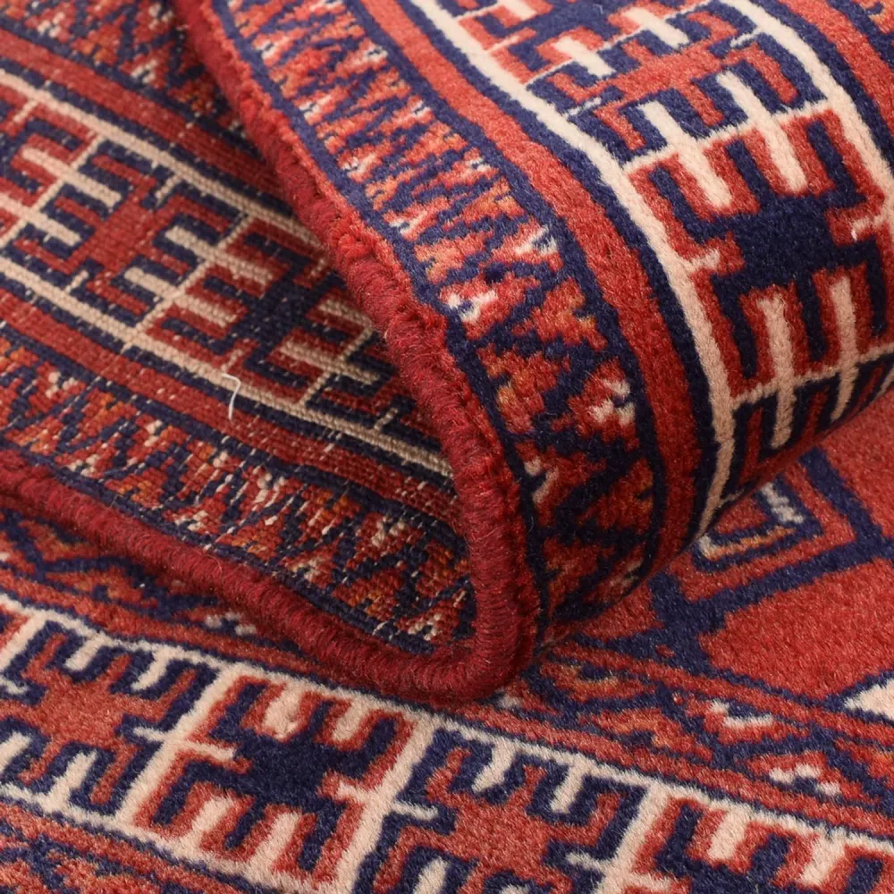 Tapete Persa - Nomadic - 92 x 70 cm - vermelho escuro