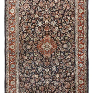 Tapete Persa - Royal - 305 x 207 cm - azul escuro