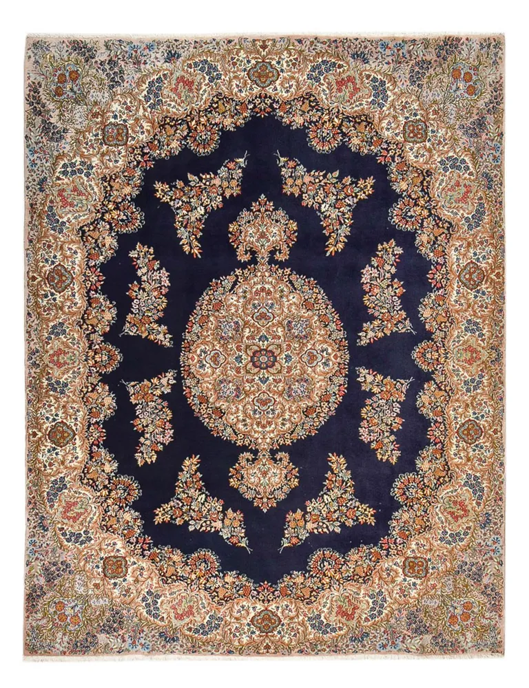 Tapete Persa - Royal - 340 x 257 cm - azul escuro