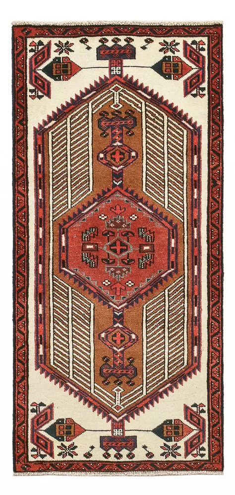 Tapete Persa - Tabriz - 140 x 69 cm - multicolorido