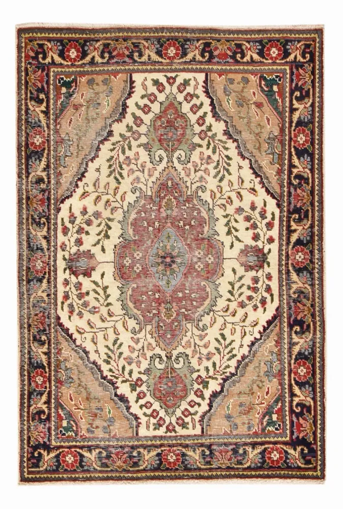 Tapete Persa - Tabriz - 146 x 98 cm - multicolorido
