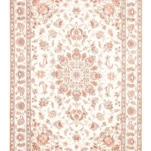 Tapete Persa - Tabriz - 178 x 119 cm - creme