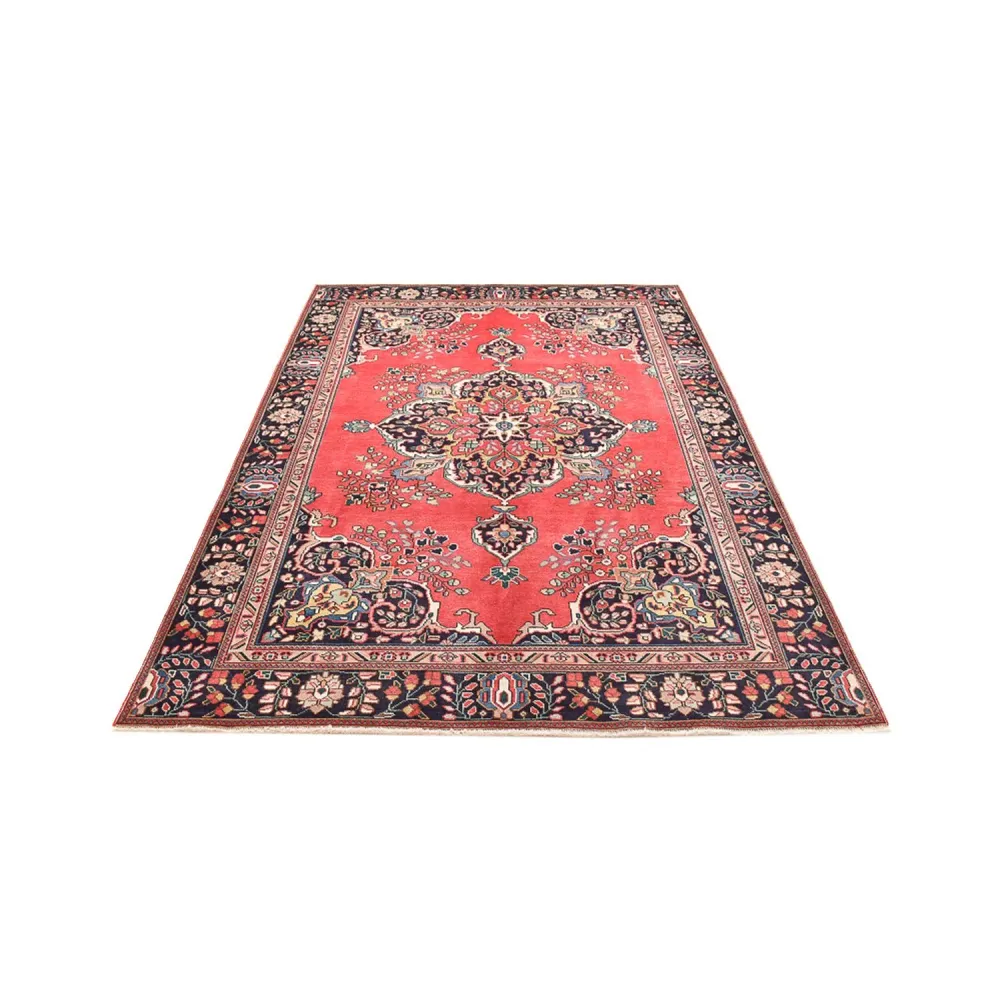 Tapete Persa - Tabriz - 279 x 185 cm - vermelho