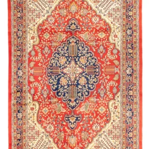 Tapete Persa - Tabriz - 289 x 186 cm - vermelho