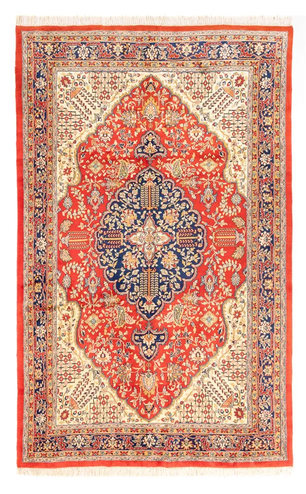 Tapete Persa - Tabriz - 289 x 186 cm - vermelho