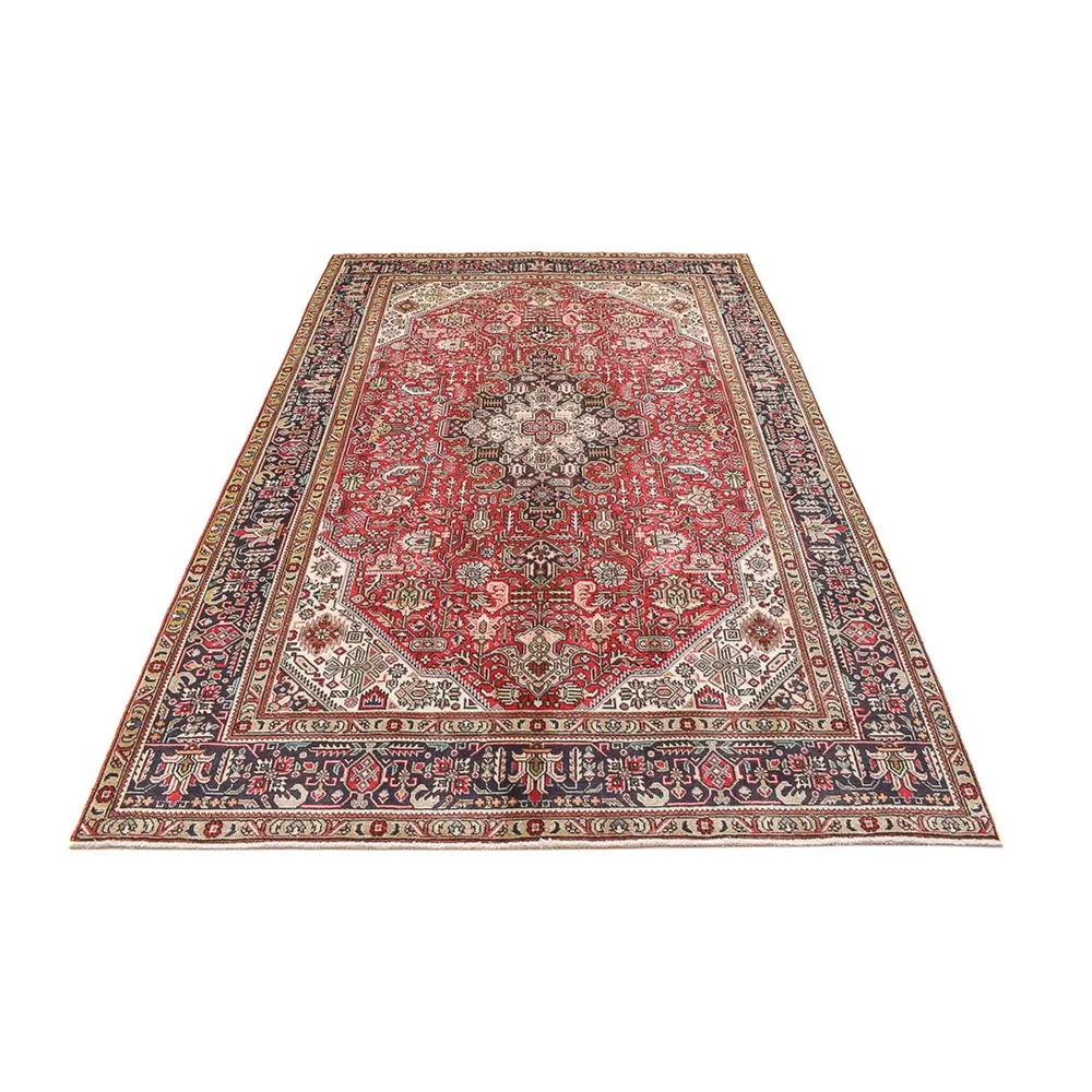 Tapete Persa - Tabriz - 290 x 196 cm - vermelho