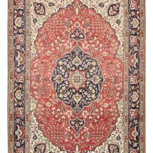 Tapete Persa - Tabriz - 300 x 200 cm - vermelho claro