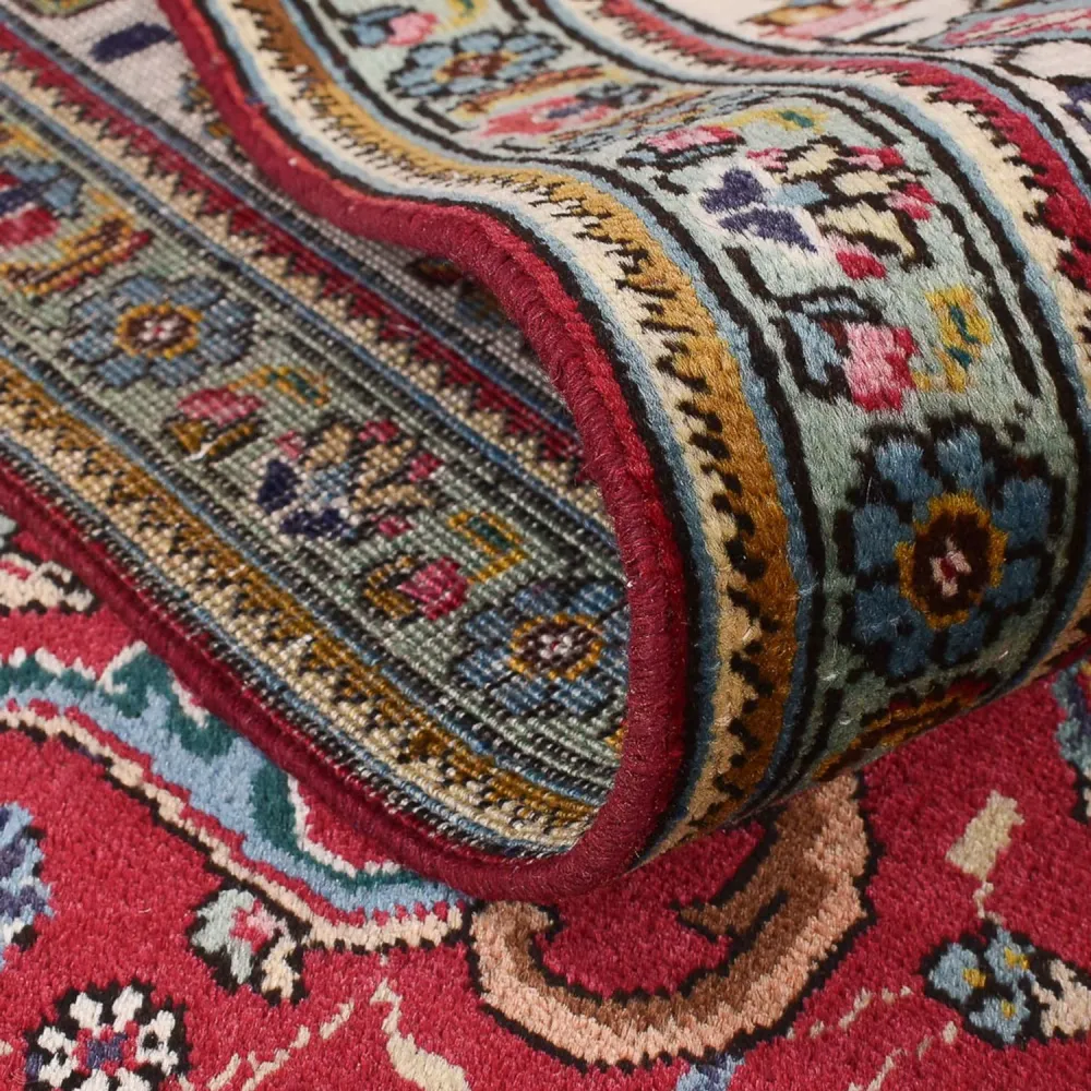 Tapete Persa - Tabriz - 342 x 240 cm - vermelho