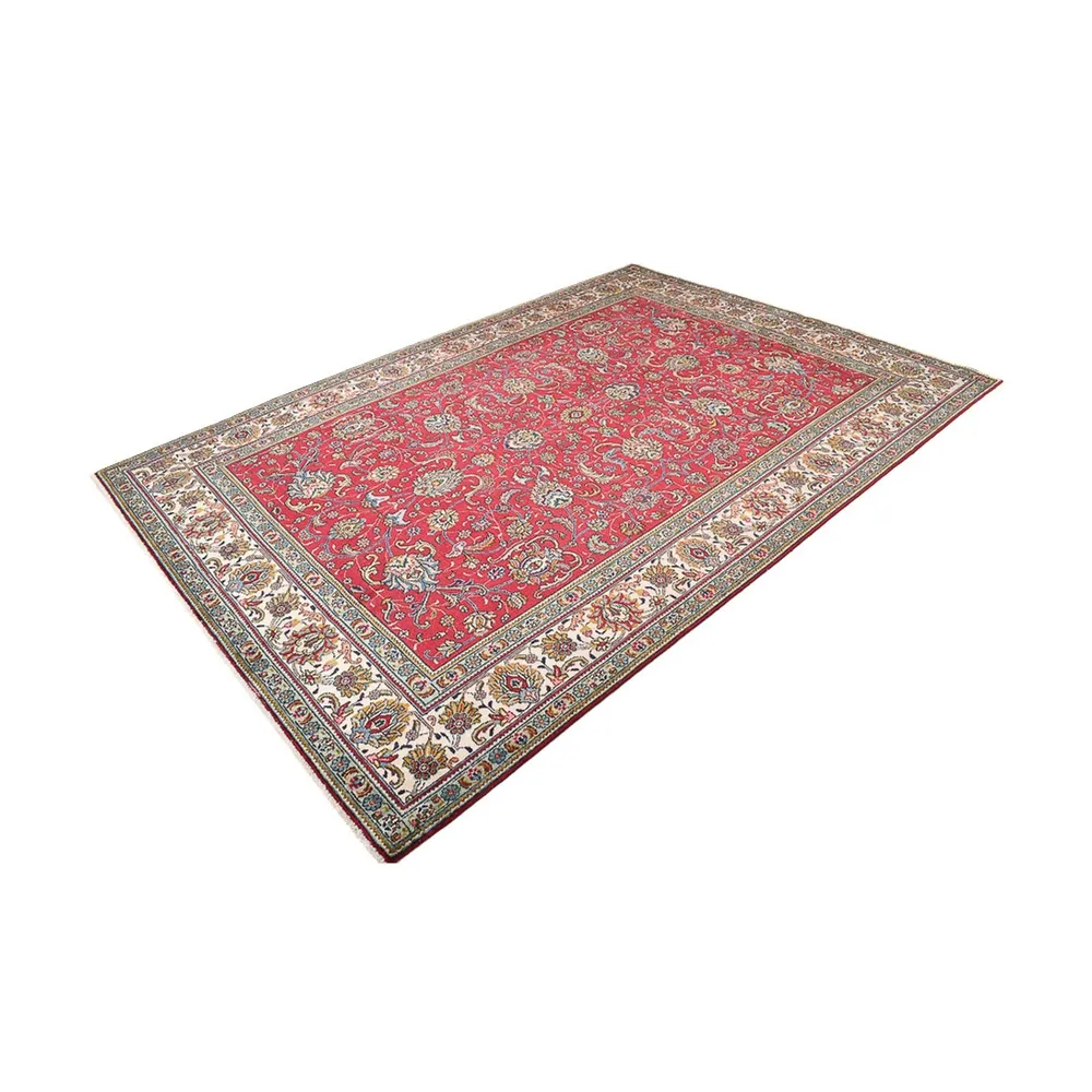 Tapete Persa - Tabriz - 342 x 240 cm - vermelho
