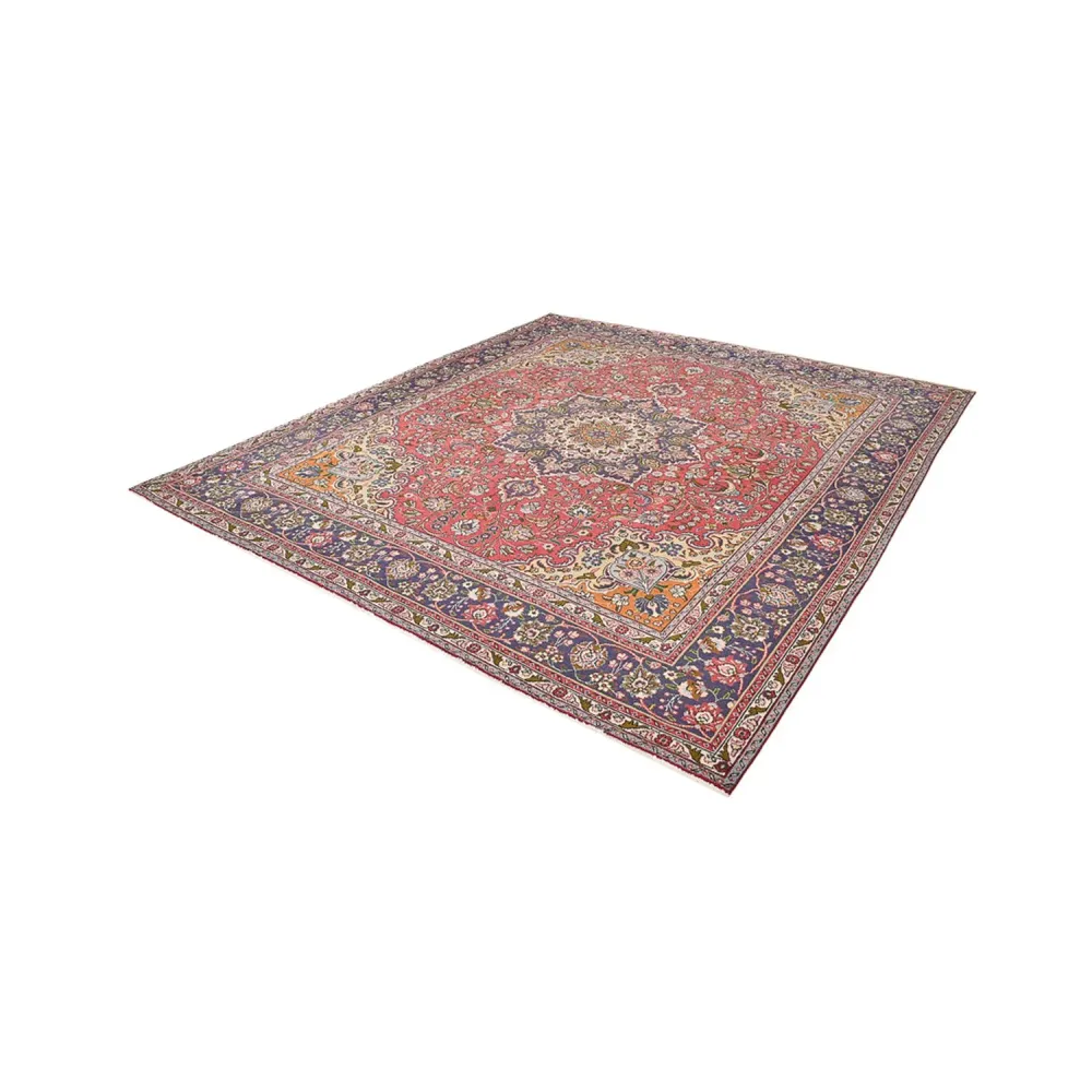 Tapete Persa - Tabriz - 374 x 300 cm - vermelho