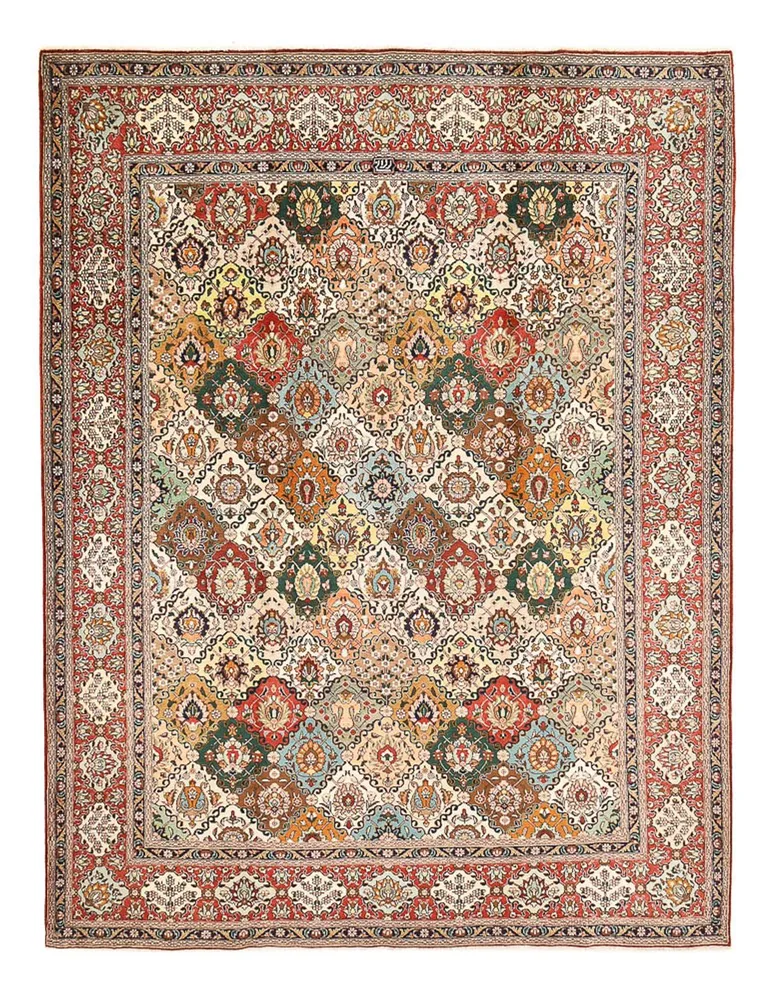Tapete Persa - Tabriz - 390 x 293 cm - multicolorido
