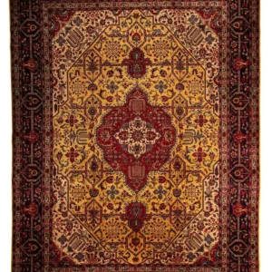 Tapete Persa - Tabriz - 397 x 297 cm - bege