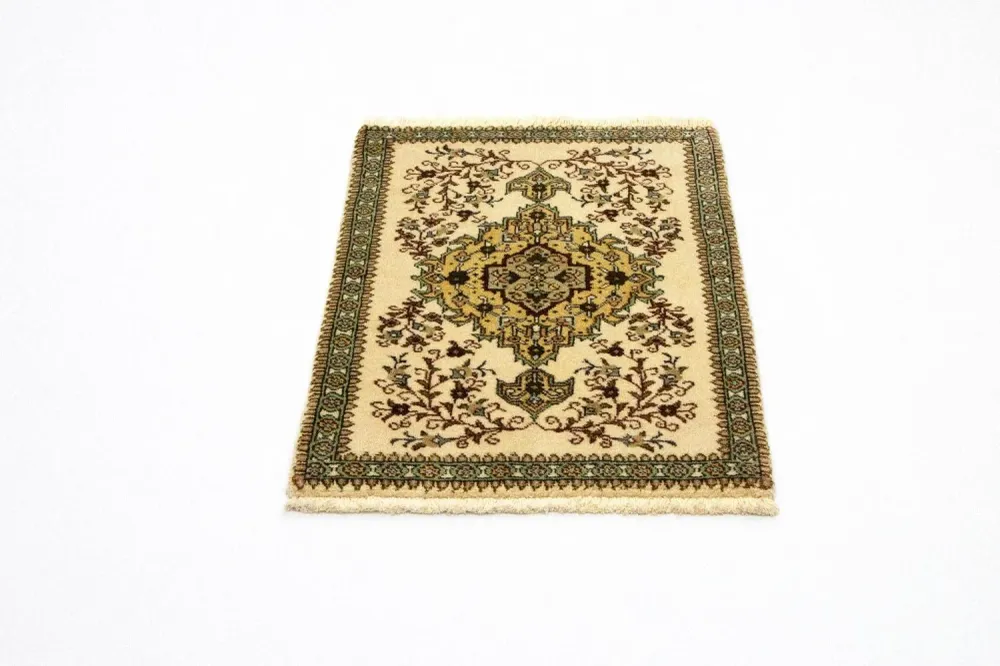 Tapete Persa - Tabriz - 87 x 62 cm - bege