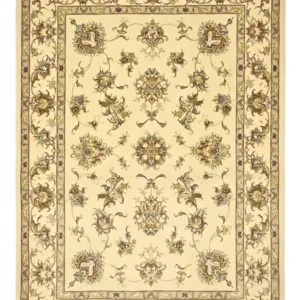 Tapete Persa - Tabriz - Real - 203 x 145 cm - bege