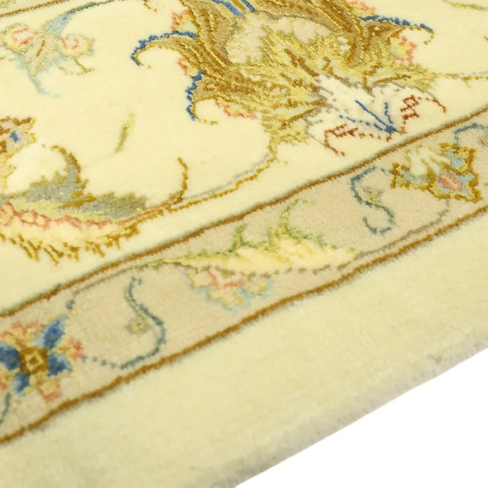 Tapete Persa - Tabriz - Real - 203 x 145 cm - bege