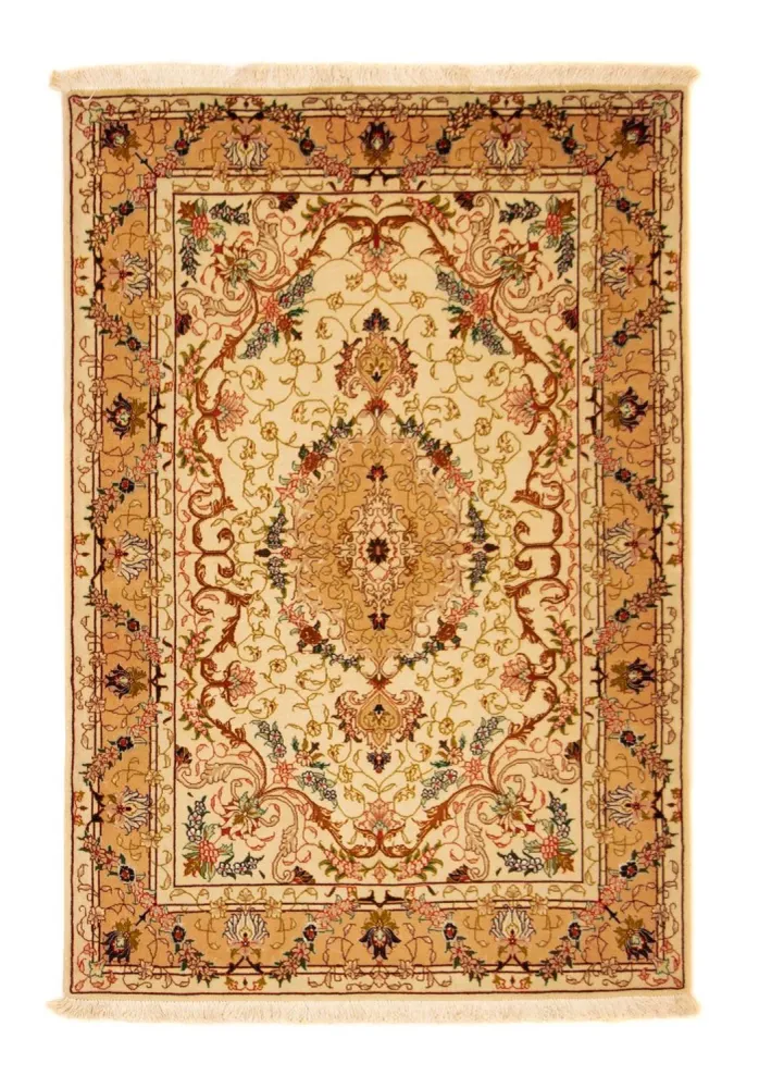 Tapete Persa - Tabriz - Royal - 148 x 101 cm - bege