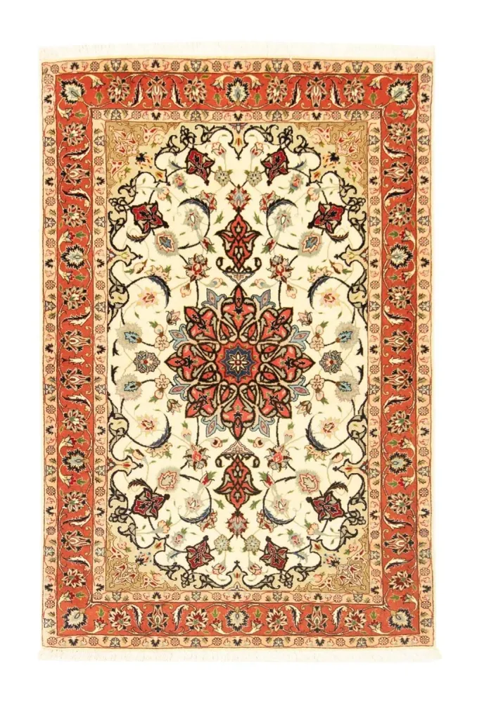 Tapete Persa - Tabriz - Royal - 148 x 98 cm - bege
