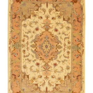 Tapete Persa - Tabriz - Royal - 150 x 100 cm - bege