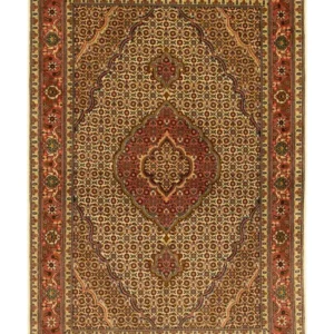 Tapete Persa - Tabriz - Royal - 150 x 102 cm - bege