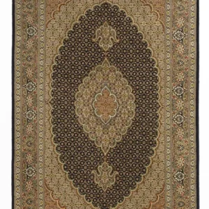 Tapete Persa - Tabriz - Royal - 150 x 99 cm - bege escuro