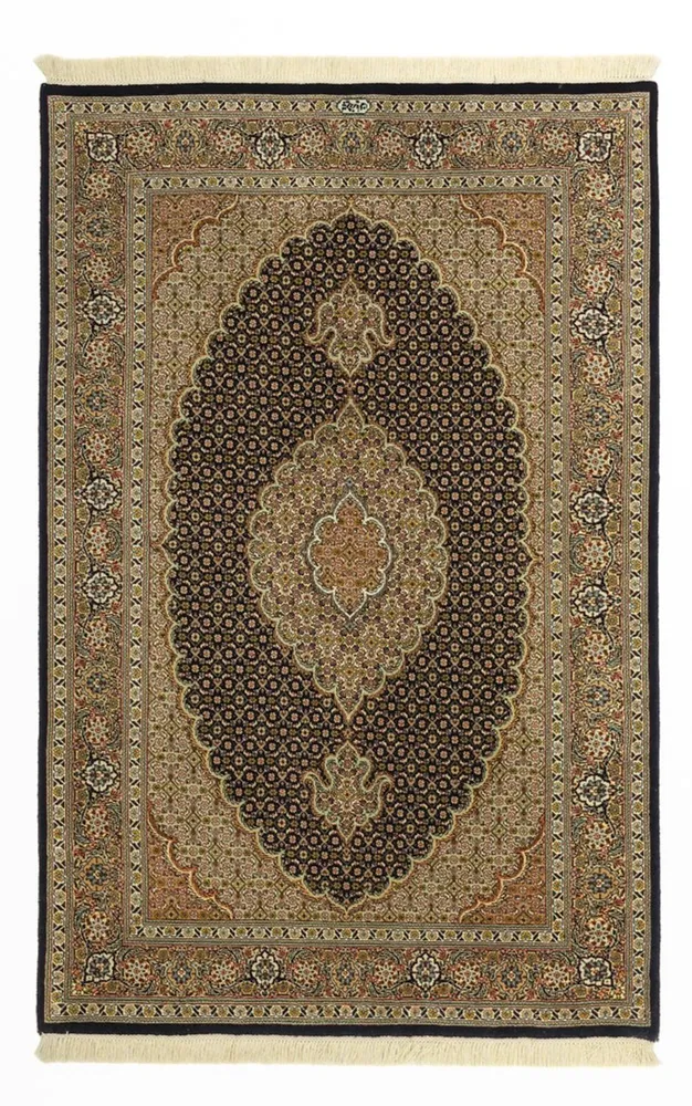 Tapete Persa - Tabriz - Royal - 150 x 99 cm - bege escuro