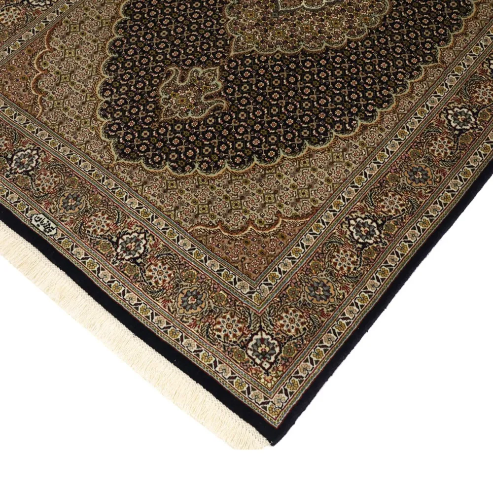Tapete Persa - Tabriz - Royal - 150 x 99 cm - bege escuro