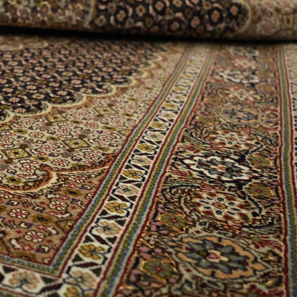 Tapete Persa - Tabriz - Royal - 150 x 99 cm - bege escuro