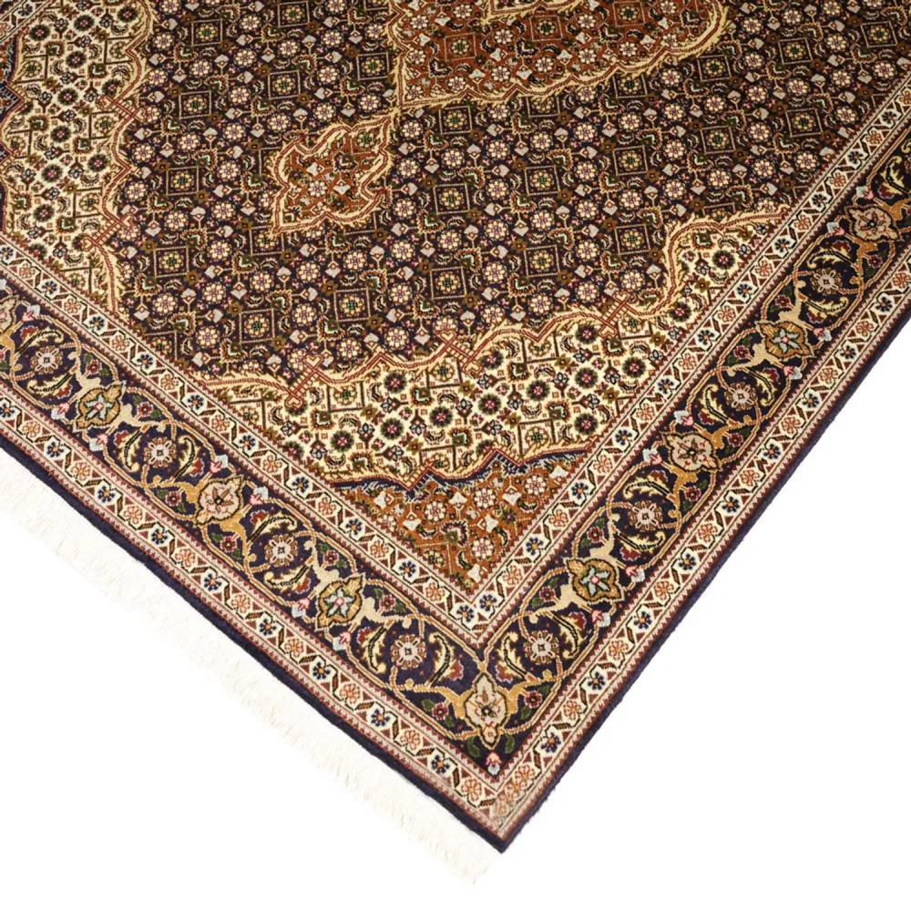 Tapete Persa - Tabriz - Royal - 152 x 104 cm - bege escuro
