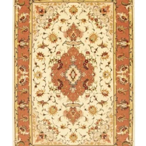 Tapete Persa - Tabriz - Royal - 154 x 102 cm - bege