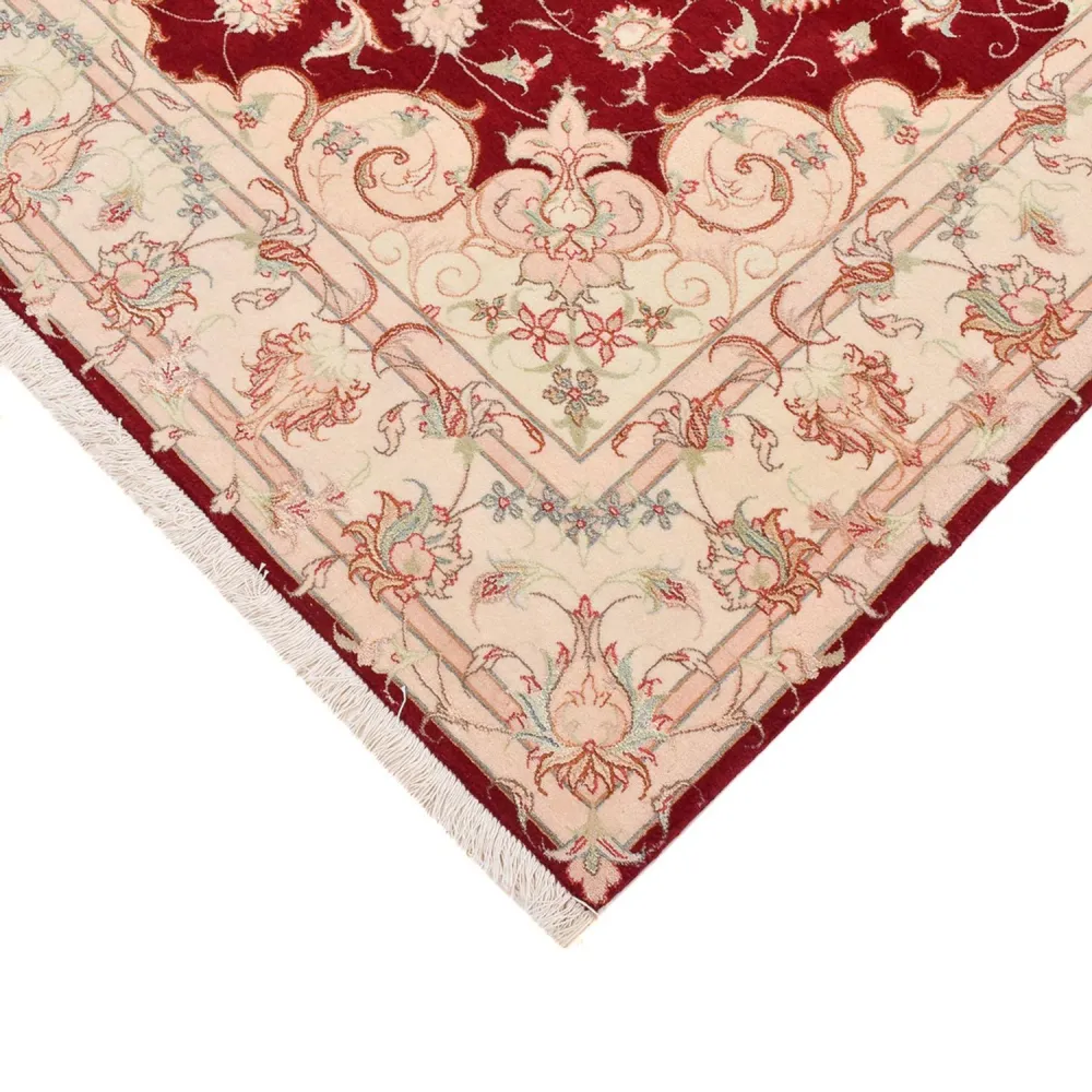 Tapete Persa - Tabriz - Royal - 200 x 152 cm - vermelho