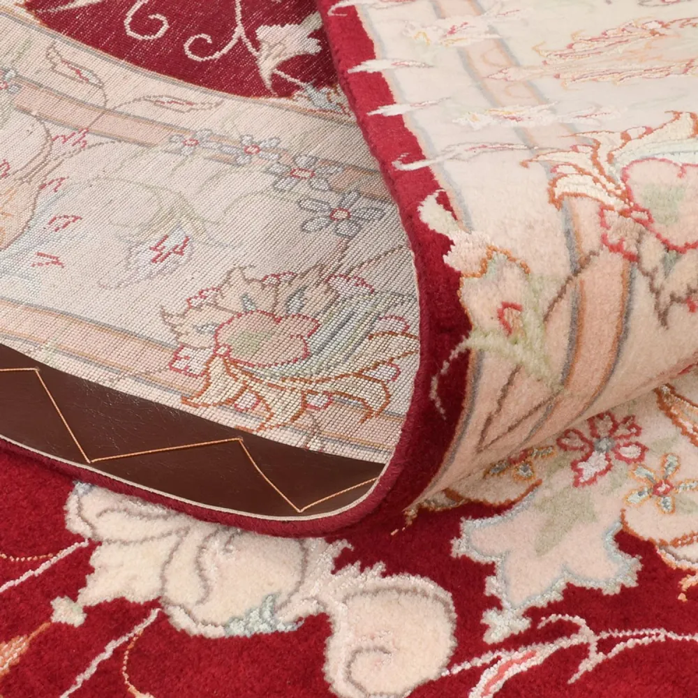 Tapete Persa - Tabriz - Royal - 200 x 152 cm - vermelho
