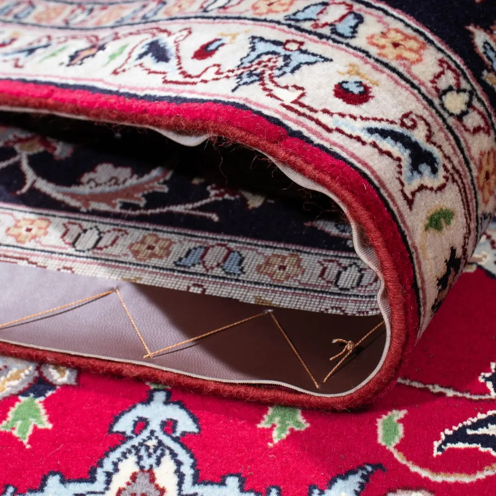 Tapete Persa - Tabriz - Royal - 200 x 153 cm - vermelho escuro