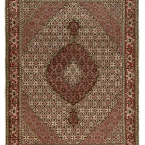 Tapete Persa - Tabriz - Royal - 202 x 152 cm - areia