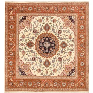 Tapete Persa - Tabriz - Royal - 275 x 250 cm - multicolorido