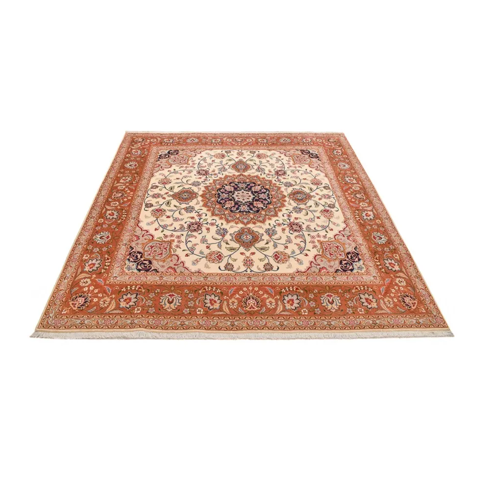Tapete Persa - Tabriz - Royal - 275 x 250 cm - multicolorido