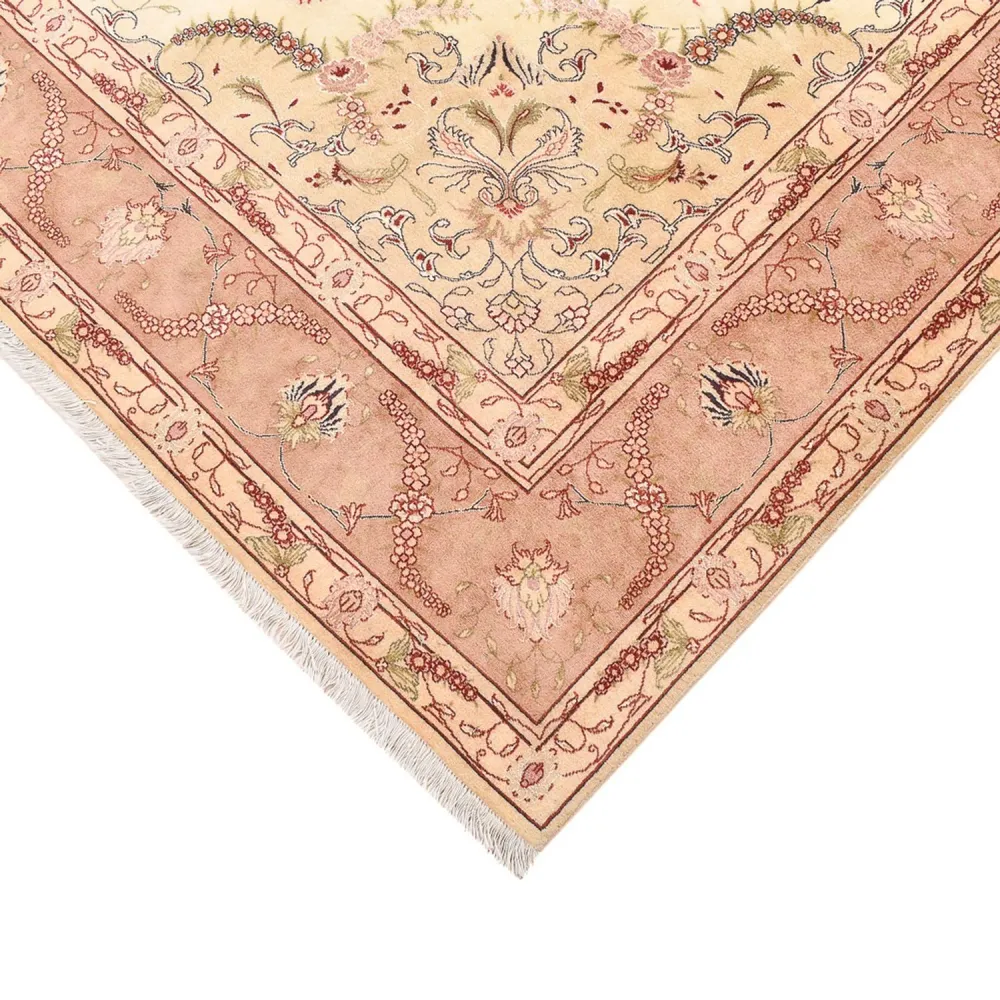 Tapete Persa - Tabriz - Royal - 300 x 200 cm - bege claro