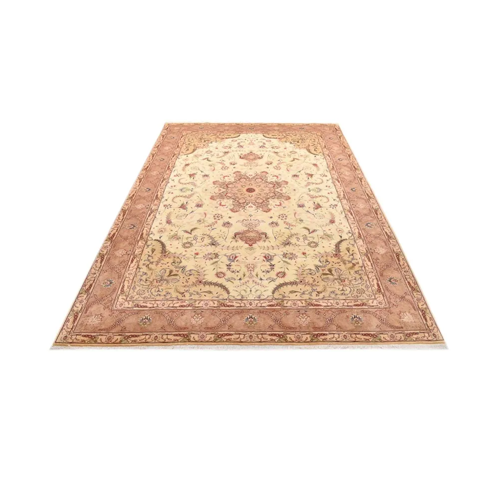 Tapete Persa - Tabriz - Royal - 300 x 200 cm - bege claro