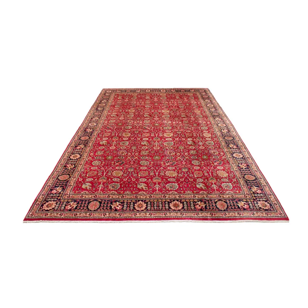 Tapete Persa - Tabriz - Royal - 492 x 306 cm - vermelho