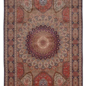 Tapete Persa - Tabriz - Royal - 498 x 344 cm - multicolorido