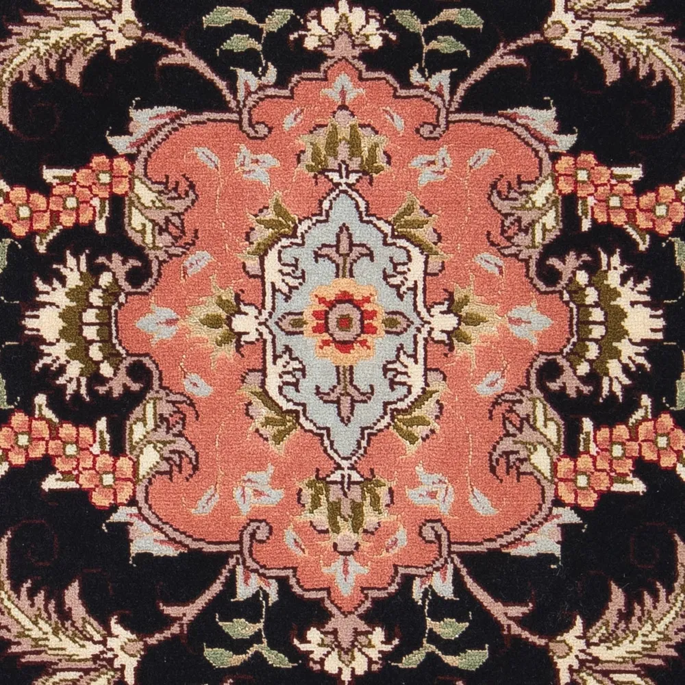 Tapete Persa - Tabriz - Royal - 90 x 60 cm - azul escuro